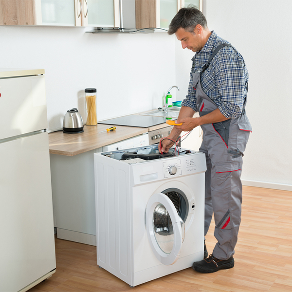 can you walk me through the steps of troubleshooting my washer issue in Madeira Ohio